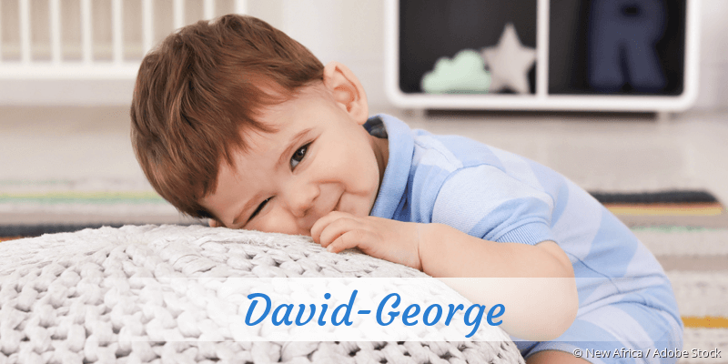 Baby mit Namen David-George