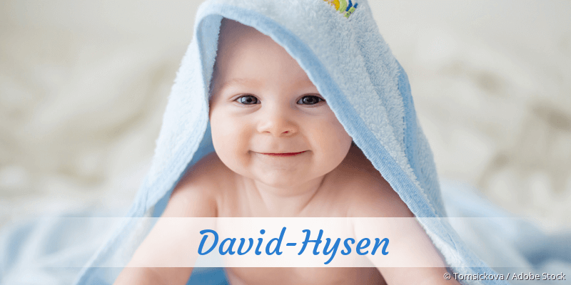 Baby mit Namen David-Hysen