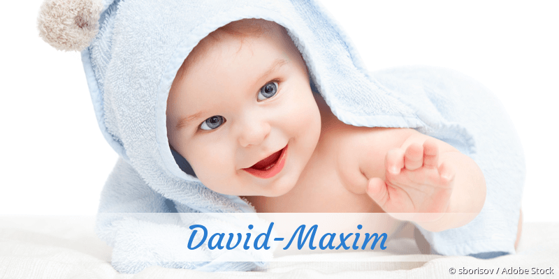 Baby mit Namen David-Maxim