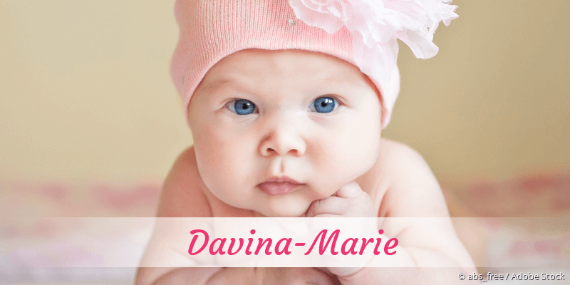 Baby mit Namen Davina-Marie