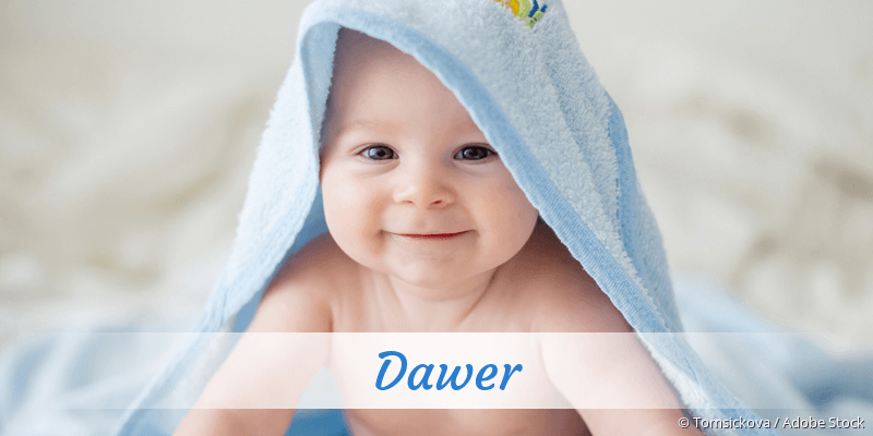 Baby mit Namen Dawer