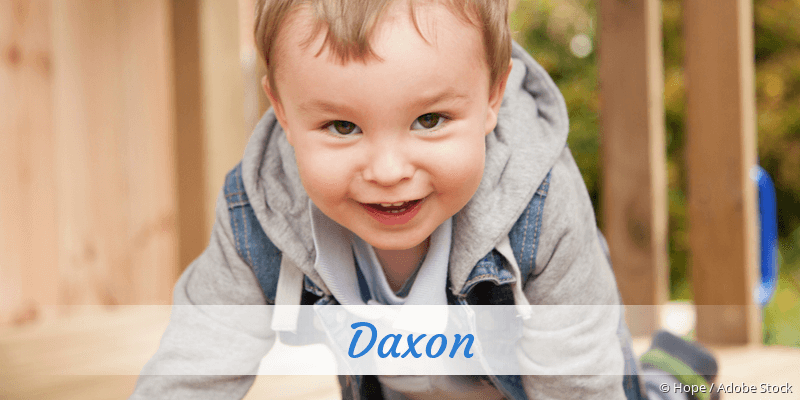 Baby mit Namen Daxon