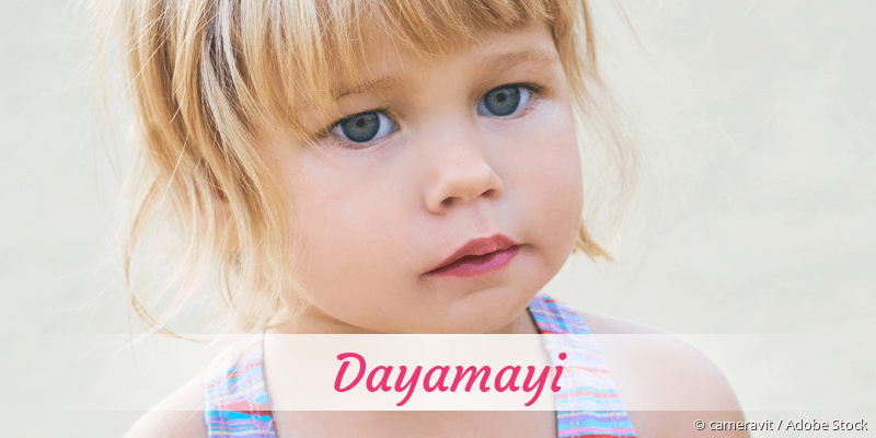 Baby mit Namen Dayamayi