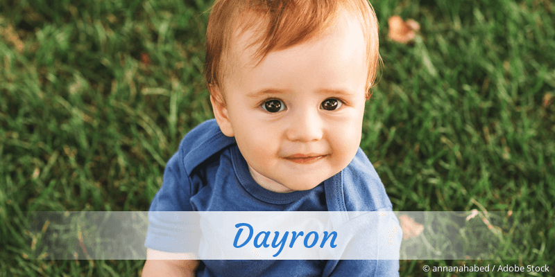 Baby mit Namen Dayron