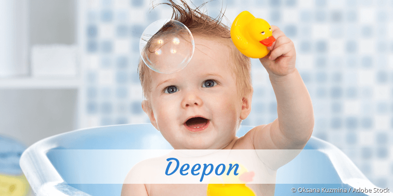 Baby mit Namen Deepon