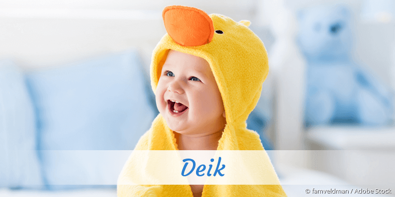 Baby mit Namen Deik