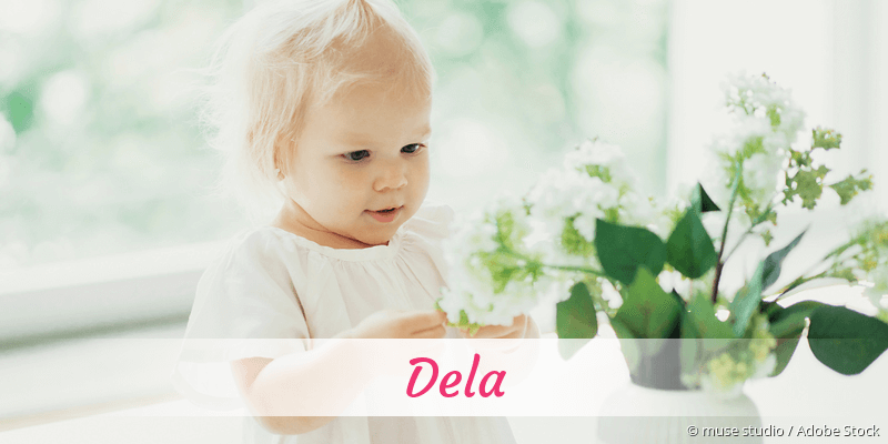Baby mit Namen Dela