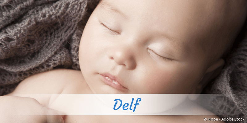 Baby mit Namen Delf