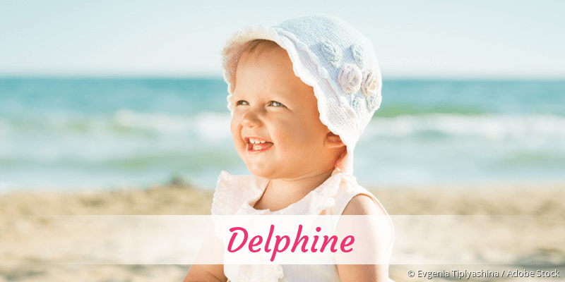 Baby mit Namen Delphine