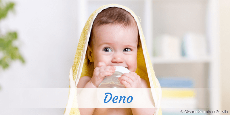 Baby mit Namen Deno