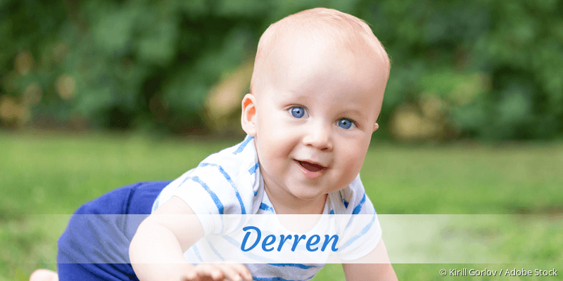 Baby mit Namen Derren