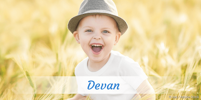 Baby mit Namen Devan
