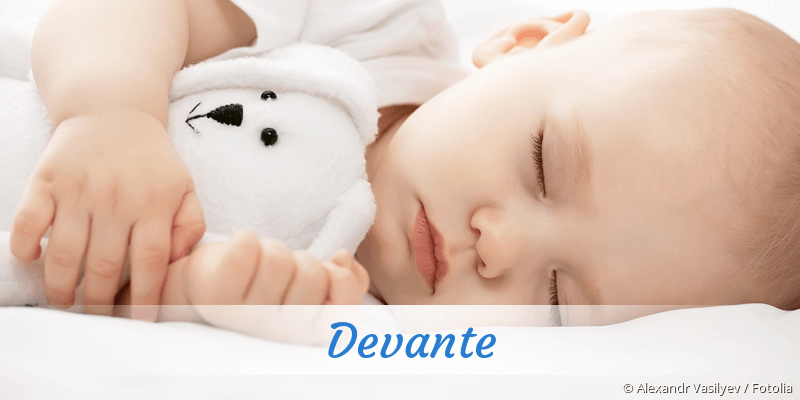 Baby mit Namen Devante