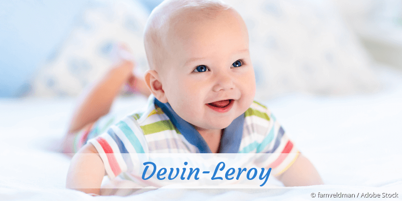 Baby mit Namen Devin-Leroy
