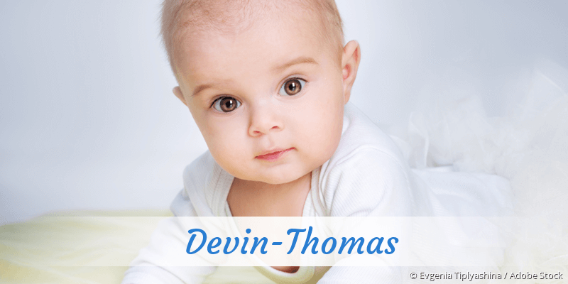 Baby mit Namen Devin-Thomas