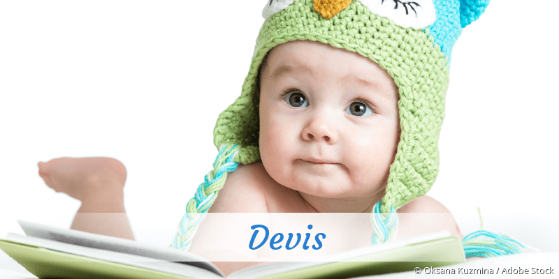 Baby mit Namen Devis