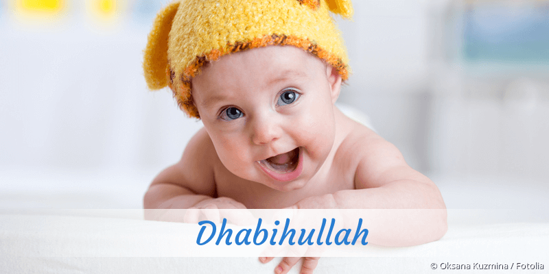 Baby mit Namen Dhabihullah