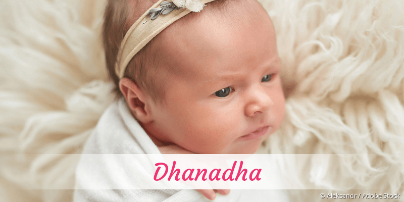Name Dhanadha als Bild
