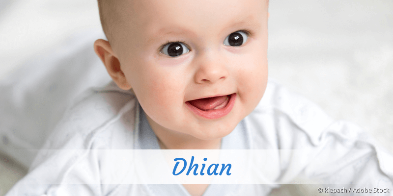 Baby mit Namen Dhian
