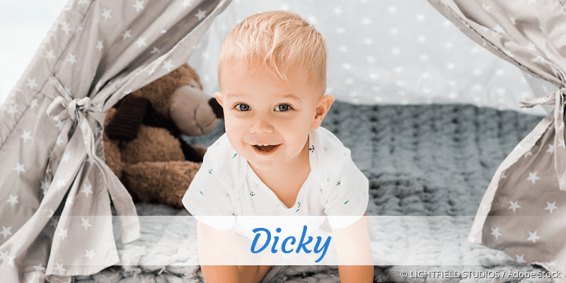Baby mit Namen Dicky