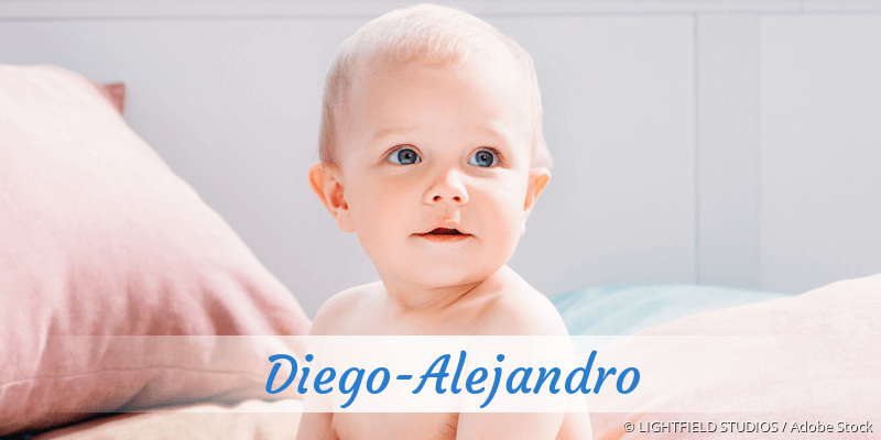 Baby mit Namen Diego-Alejandro