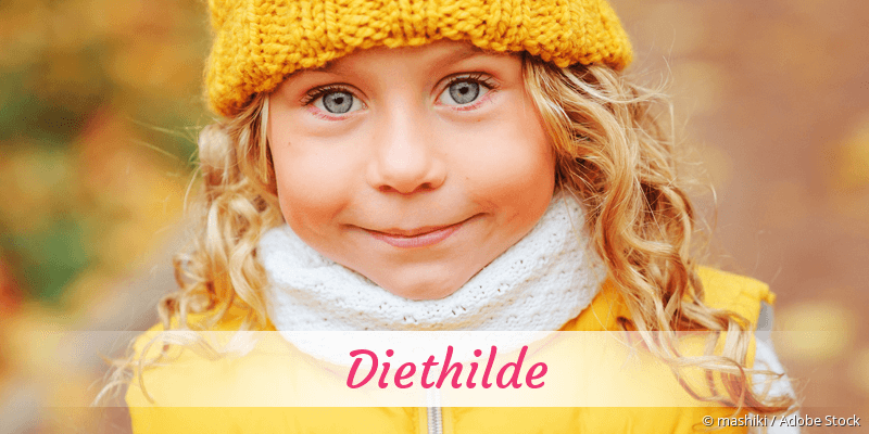 Baby mit Namen Diethilde