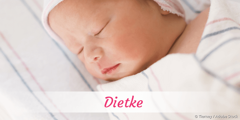 Baby mit Namen Dietke