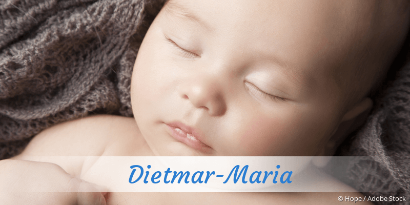 Baby mit Namen Dietmar-Maria