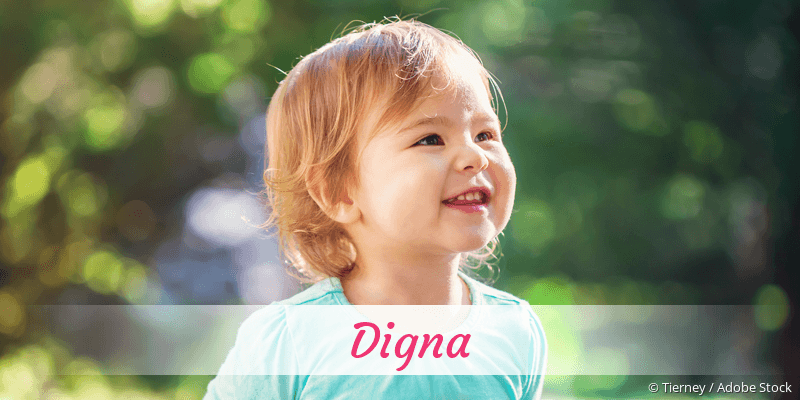 Baby mit Namen Digna
