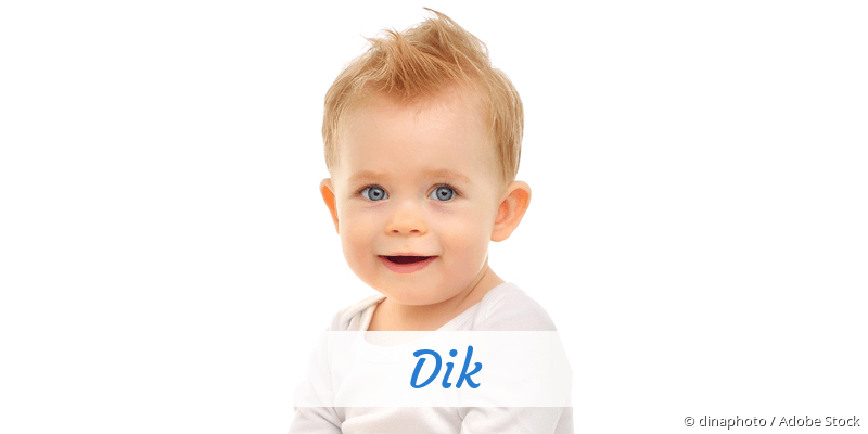 Baby mit Namen Dik