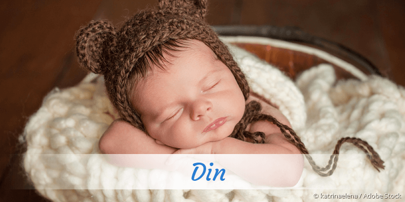 Baby mit Namen Din