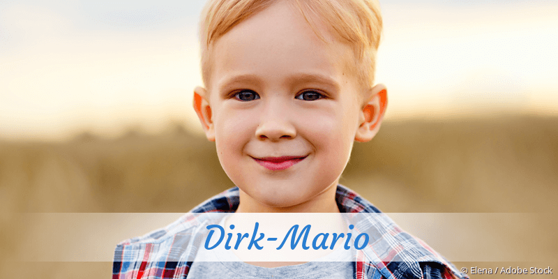 Baby mit Namen Dirk-Mario