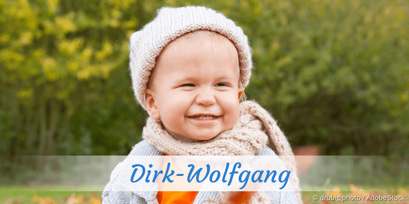 Baby mit Namen Dirk-Wolfgang