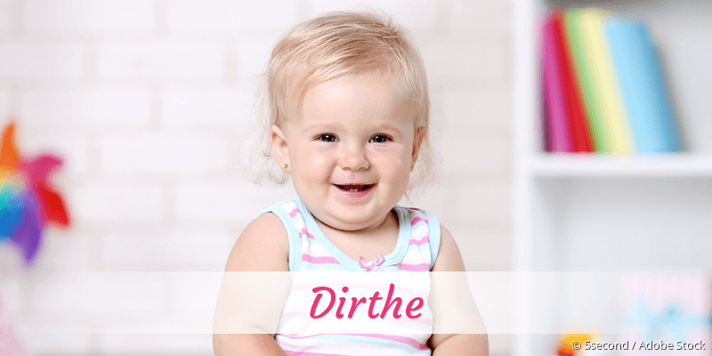 Baby mit Namen Dirthe