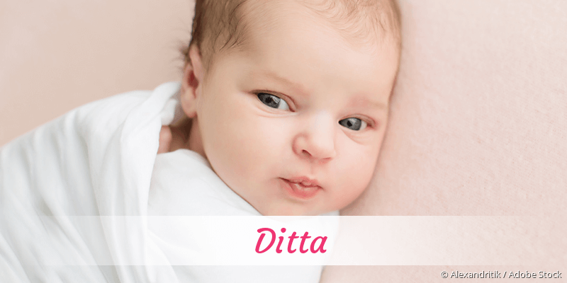 Baby mit Namen Ditta