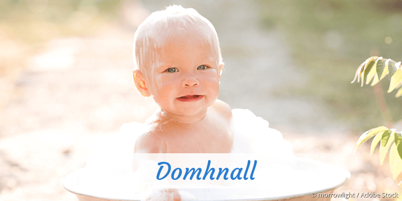 Baby mit Namen Domhnall