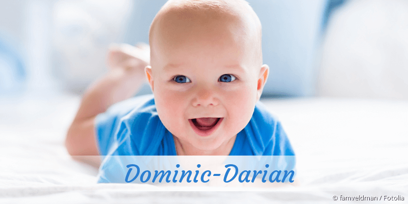 Baby mit Namen Dominic-Darian
