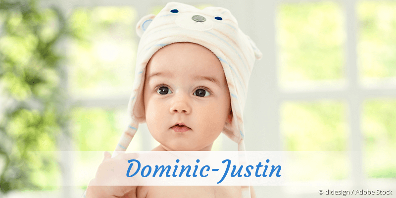 Baby mit Namen Dominic-Justin