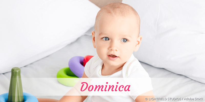 Baby mit Namen Dominica