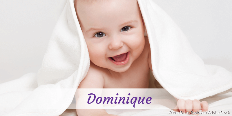 Baby mit Namen Dominique