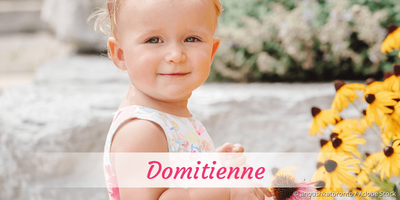 Baby mit Namen Domitienne