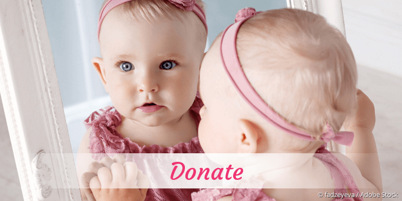 Baby mit Namen Donate