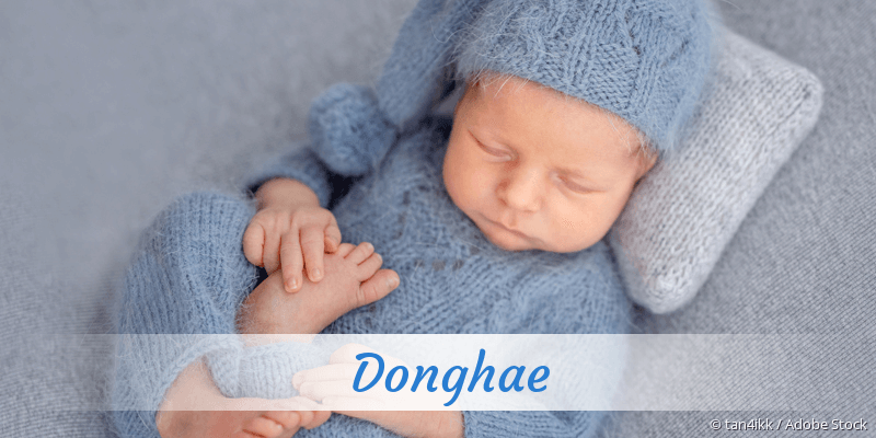 Baby mit Namen Donghae