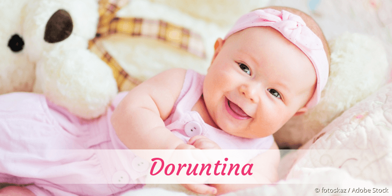 Baby mit Namen Doruntina