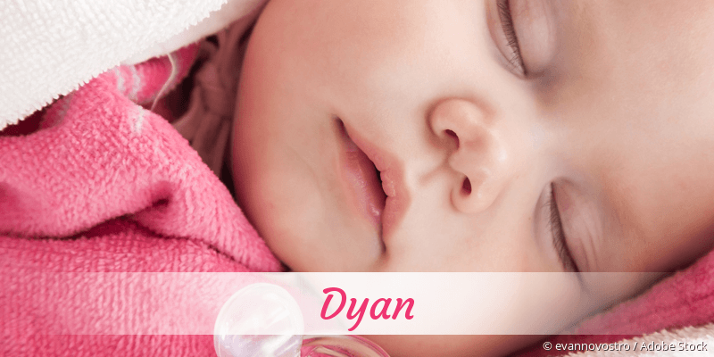 Baby mit Namen Dyan
