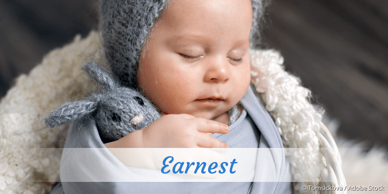 Baby mit Namen Earnest