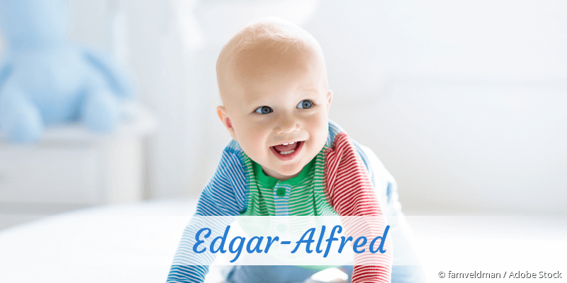 Baby mit Namen Edgar-Alfred