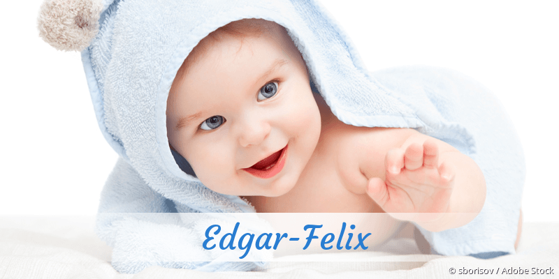 Baby mit Namen Edgar-Felix