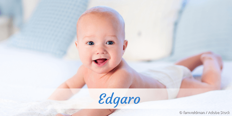 Baby mit Namen Edgaro