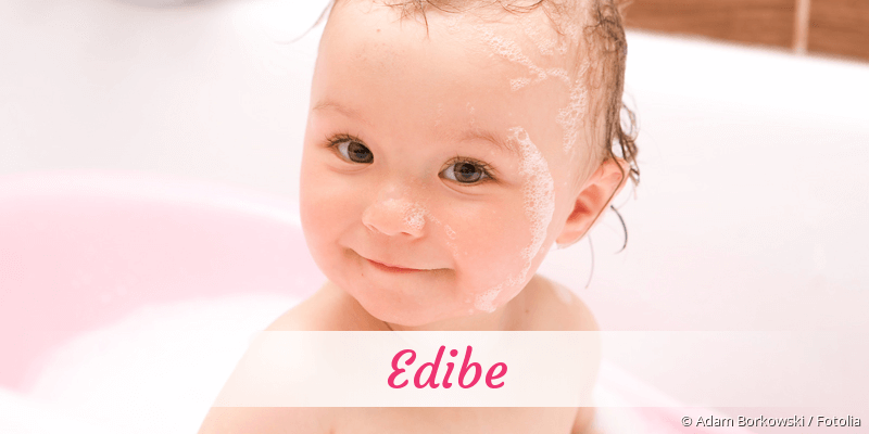 Baby mit Namen Edibe